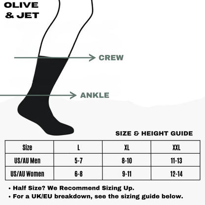 Crew Socks Multi-Colour Packs
